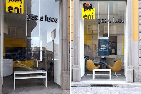 ENI ENERGY STORES LIGHT UP WITH ELIOSNEON ILLUMINATED SIGNS AND FURNISHINGS