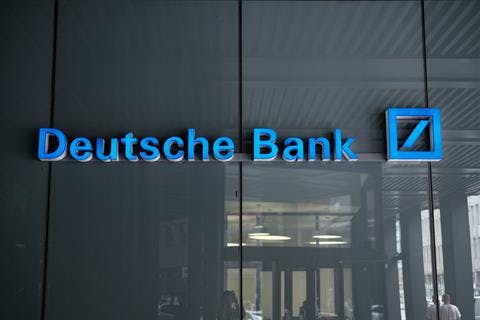 DEUTSCHE BANK SIGNAGE